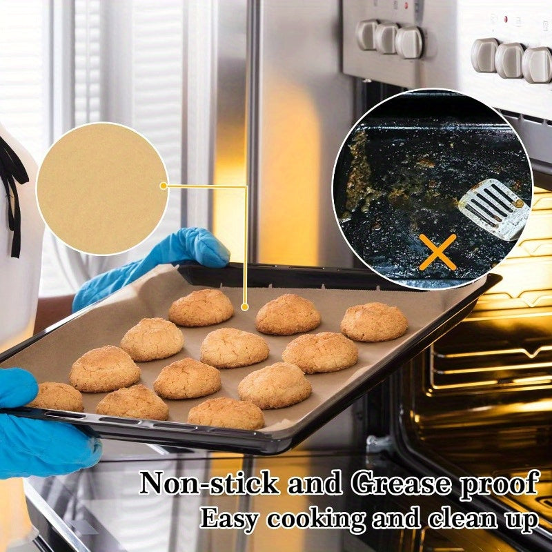 170pcs 9x11 Inch Rectangular Parchment Paper Sheets - Disposable Air Fryer Liners for Emeril, Lagasse, Foodi Instant Pot & More, Non-Stick, Easy Cleanup, Perfect for Baking, Roasting & Microwave Cooking, Baking Essentials | Rectangular Liners | Nonstick