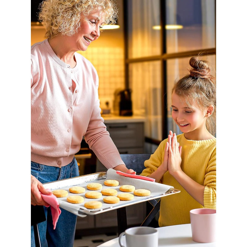 200pcs Precut Non-Stick Parchment Paper Baking Sheets 12x16 Inch - Pre-Cut to Size, No Curling, 450°F Safe, Food Grade Natural Wood Pulp for Baking, Grilling, Air Fryer, Steaming - Disposable & Space-Saving Box (, Bread, Cupcakes, Pizza), Grilling Liner,