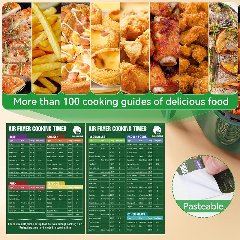 240pcs Air Fryer Parchment Paper Liners - 8 Inch Nonstick Disposable Round Baking Sheets, 1.5X Thicker BPA-Free & Greaseproof for 5-8QT Air Fryers, Ovens, Microwaves, Pans | Heat-Resistant 428°F, Compatible with Instant Pot, Toaster Ovens & More | Easy